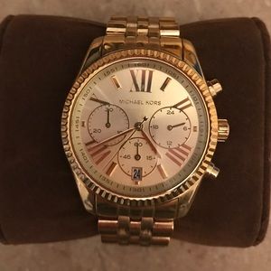 Michael Kors Oversize Bradshaw Gold-Tone Watch